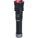 Recharge 6.22 inch Black and Gray and Red Flashlight Portable Light