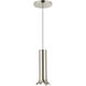 Husk LED 2 inch Polished Nickel Pendant Ceiling Light