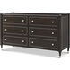 Spencer London Fulham Dresser, Wooden, 6-Drawer
