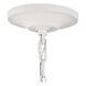 Ultima 6 Light 33 inch Plaster White Chandelier Ceiling Light