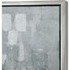 Buck Rain Light Green with Silver Framed Wall Art