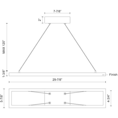 Piazza 5.88 inch Pendant
