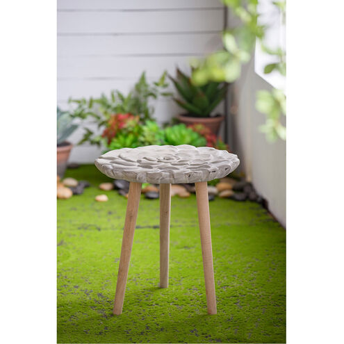 Garden 14.2 inch Natural Beige Table