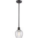 Ballston Norfolk LED 6 inch Oil Rubbed Bronze Mini Pendant Ceiling Light in Clear Glass