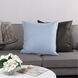 Dann Foley 24 inch Chambray Blue and White Decorative Pillow