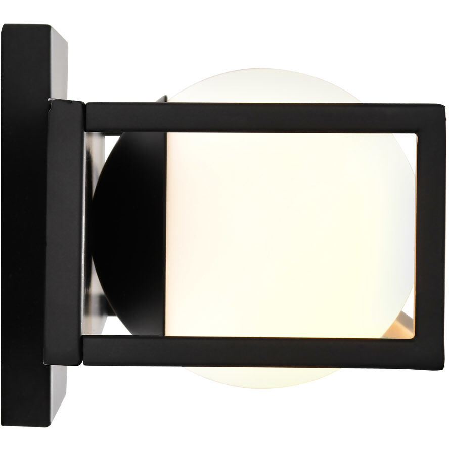 Jenkins LED 15.5 inch Matte Black Vanity Light Wall Light