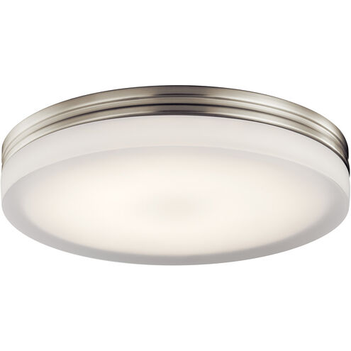 Rylee LED 14 inch Brushed Nickel Flush Mount Ceiling Light