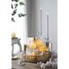 Speckled 8 X 4 inch LED Candle