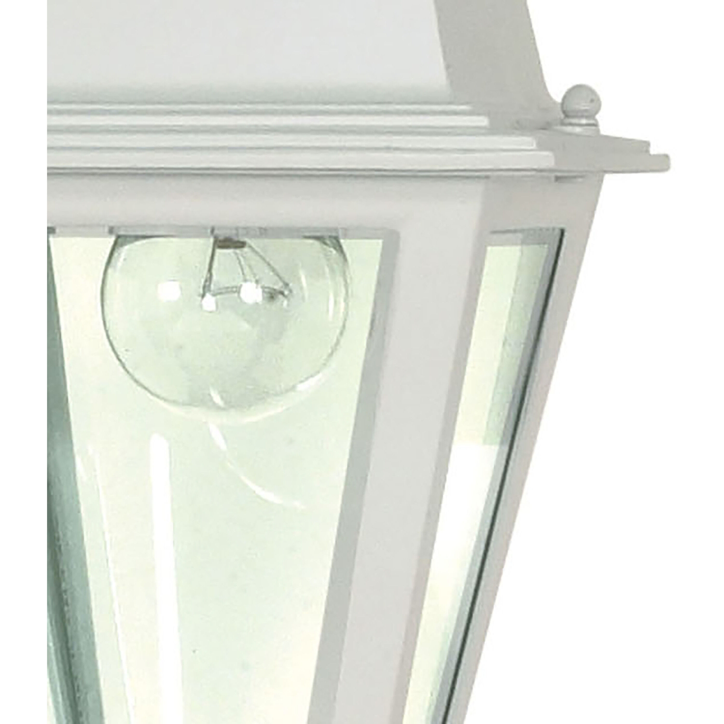 Briton 1 Light 6 inch White Outdoor Hanging Lantern
