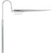Raven 69.5 inch 25.00 watt Polished Nickel Floor Lamp Portable Light