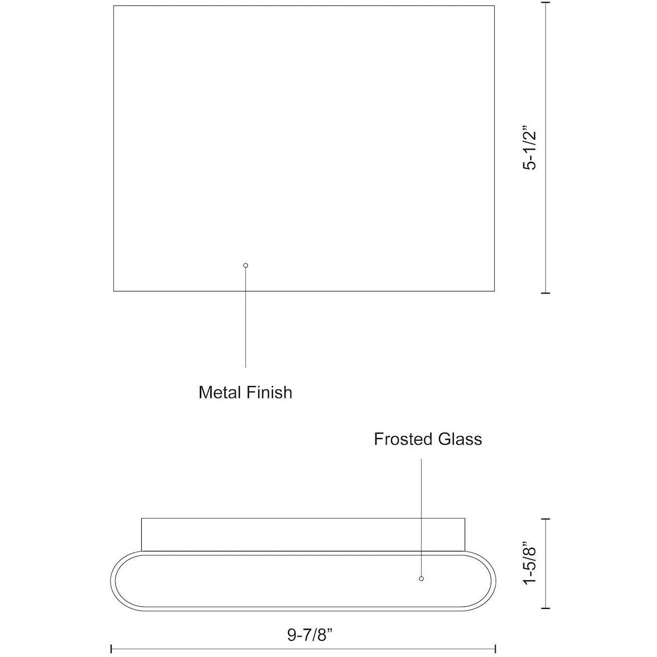 Slate All-terior Wall Light in White