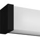 Phase 6.1 LED 24 inch Black Linear Vanity Light Wall Light