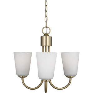 Miles 3 Light 21.50 inch Chandelier
