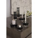 Tuxedo Crystal 5 X 1.5 inch Candleholder