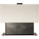 Horizon 20.6 inch 60.00 watt Oil Rubbed Bronze and Clear Steel Console Lamp Portable Light
