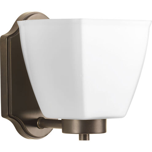 Bounty 1 Light 7 inch Antique Bronze Vanity Wall Light