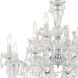 Maria Theresa 12 Light 29 inch Polished Chrome Chandelier Ceiling Light in Clear Hand Cut