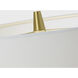 TOB by Thomas O'Brien Nova 27.63 inch 75 watt Mix Blue Brown Table Lamp Portable Light