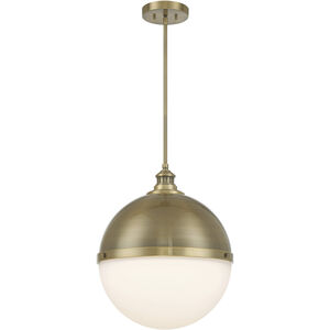 Minka-Lavery Vorey 1 Light 13 inch Oxidized Aged Brass Pendant Ceiling Light 6606-923 - Open Box