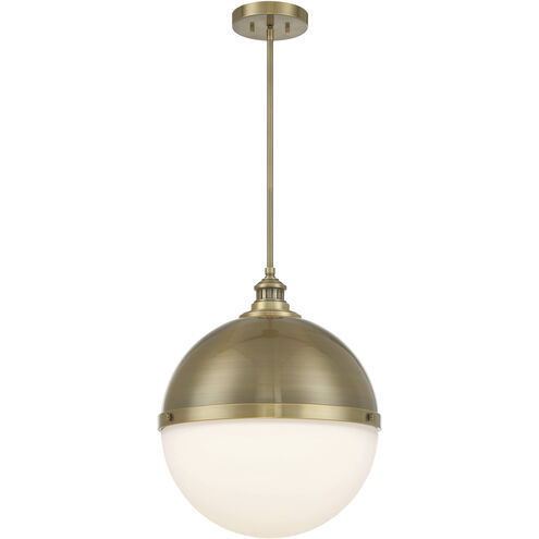 Minka-Lavery Vorey 1 Light 13 inch Oxidized Aged Brass Pendant Ceiling Light 6606-923 - Open Box