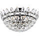 Emilia 5 Light 20 inch Black Flush Mount Ceiling Light