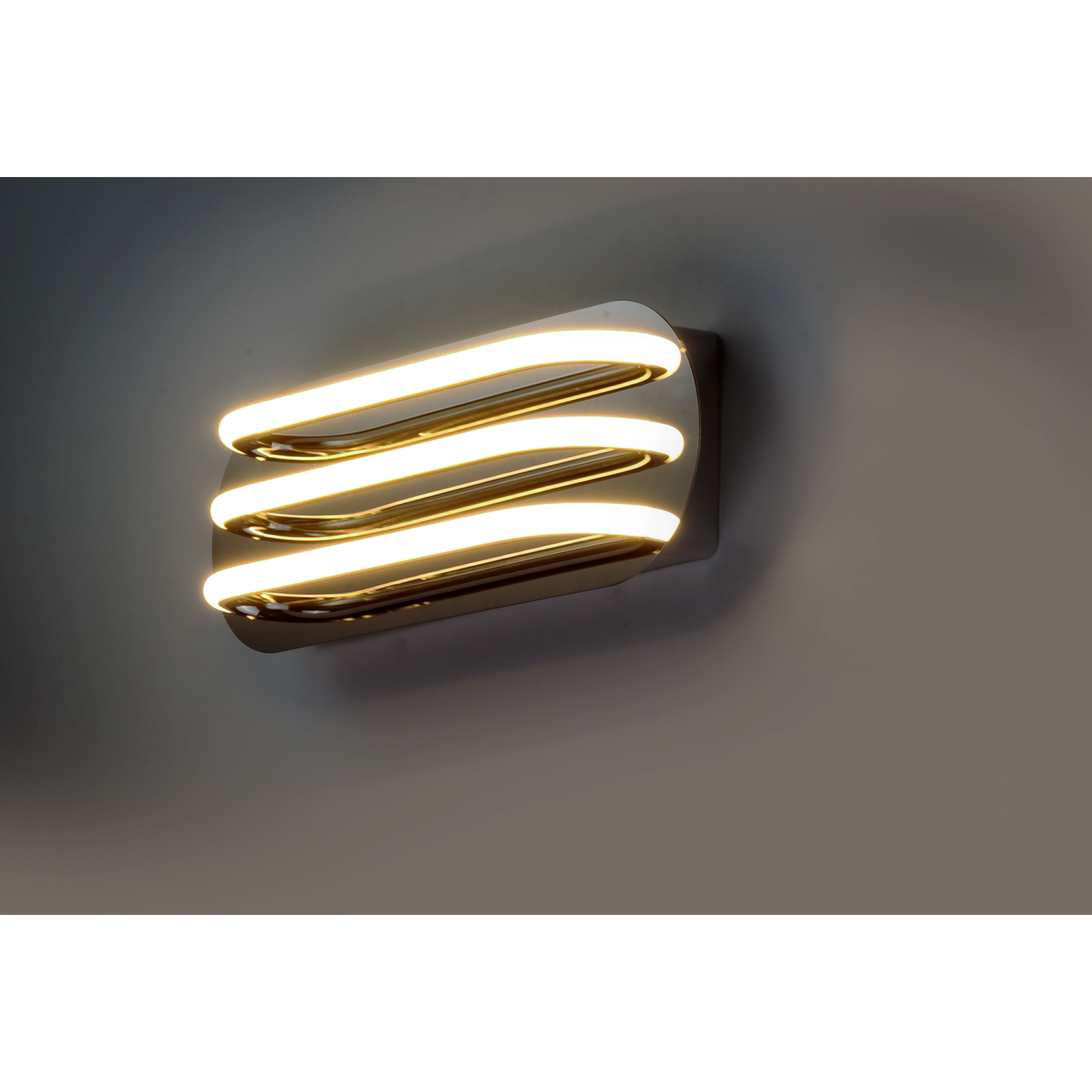 Neon LED 17.75 inch Polished Chrome Bath Vanity Light Wall Light