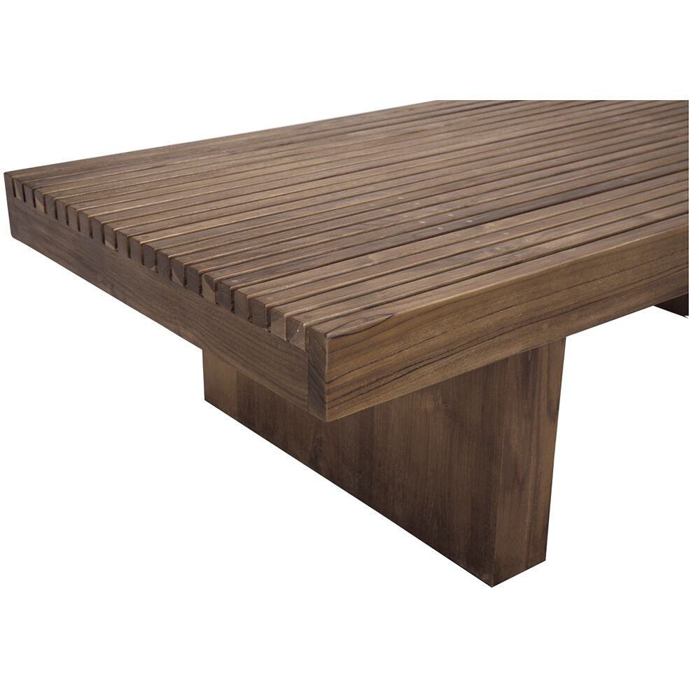 Kobe 67 X 30 inch Clear Coat Flat Coffee Table