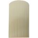 Ambiance 2 Light 7.75 inch Vanilla Gloss Wall Sconce Wall Light