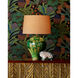 Blarney 31 inch 150 watt Green Table Lamp Portable Light