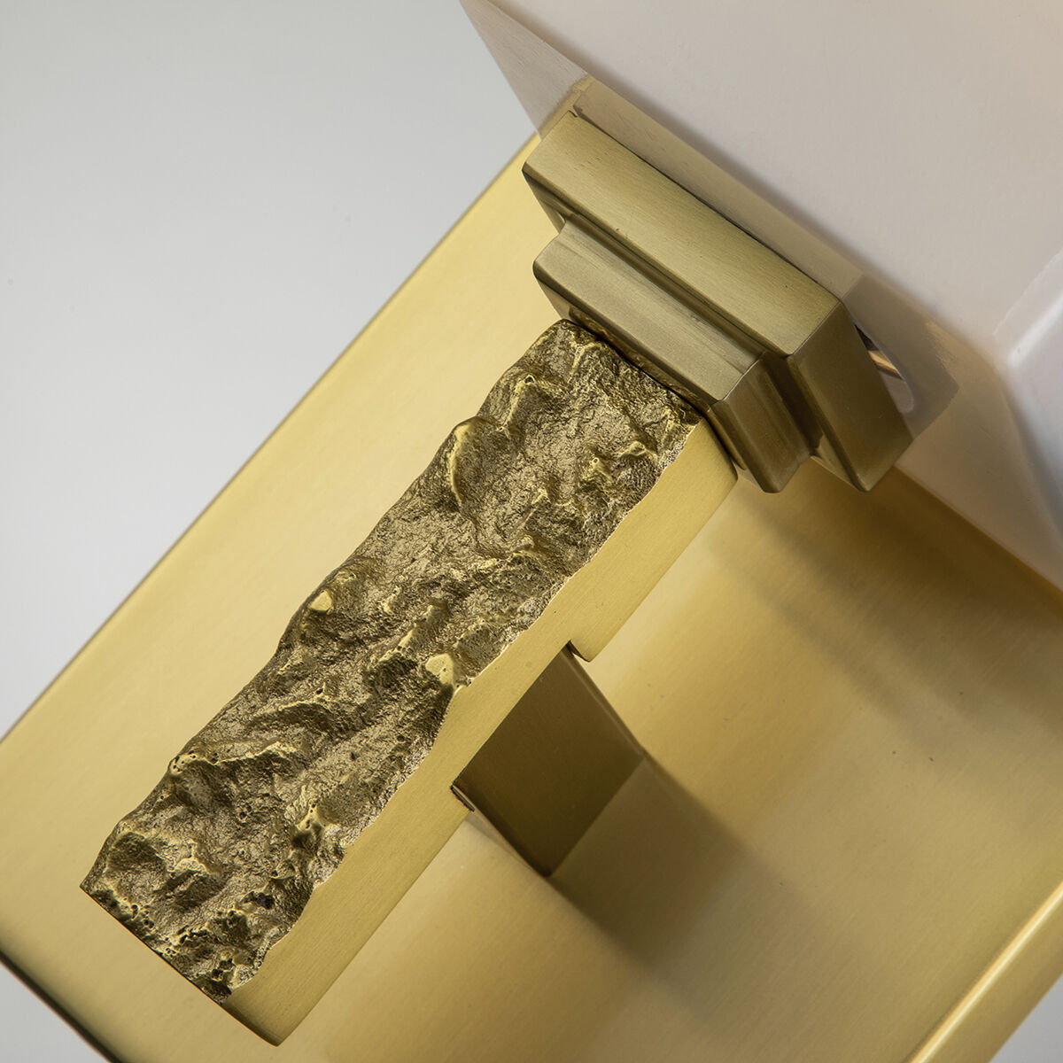 Jack 1 Light 5 inch Aged Brass Bath Bar Wall Light