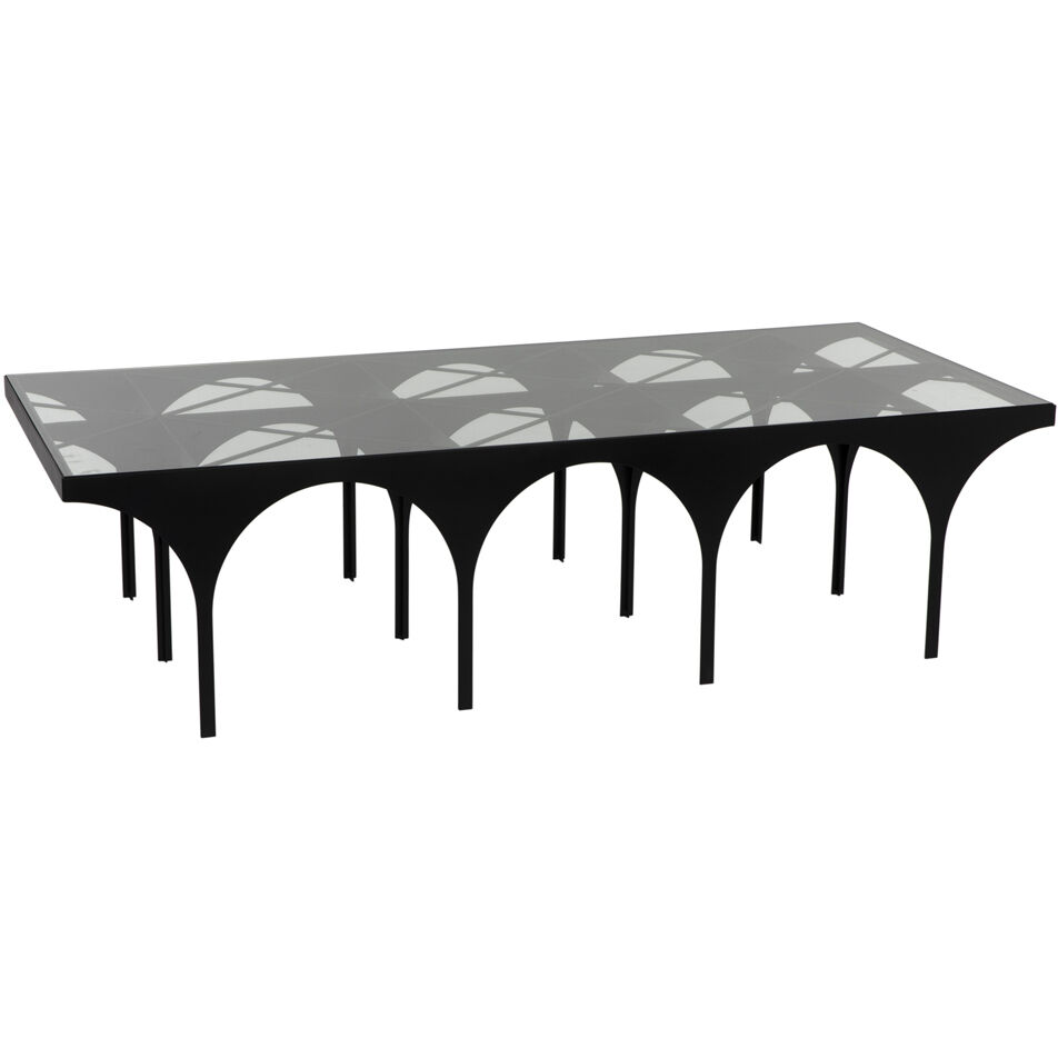 Akashi 68 X 30 inch Matte Black Coffee Table