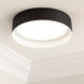 Reveal 1 Light 16 inch Black and White Flush Mount Ceiling Light