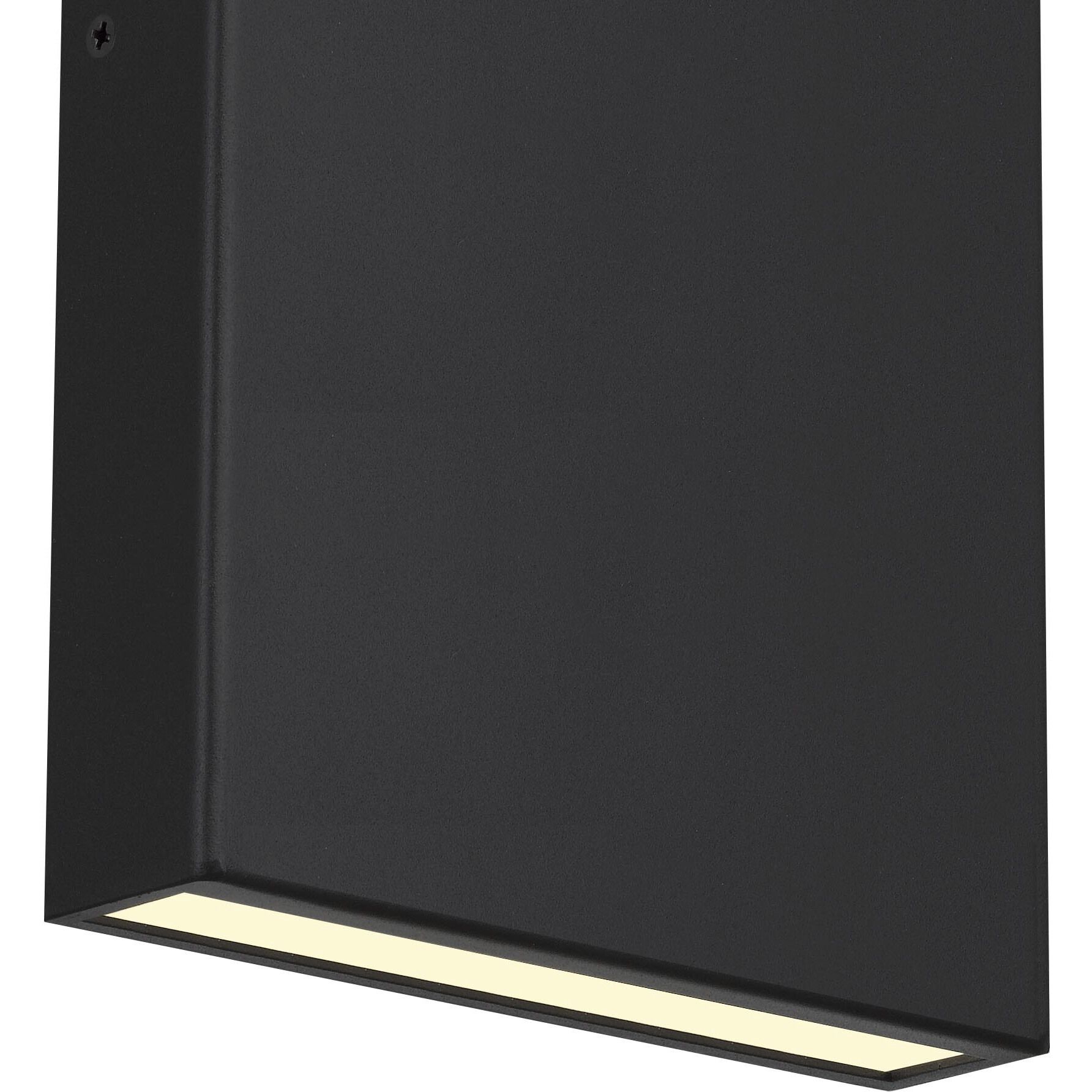 Lagos LED 24 inch Sand Black Outdoor Wall Sconce