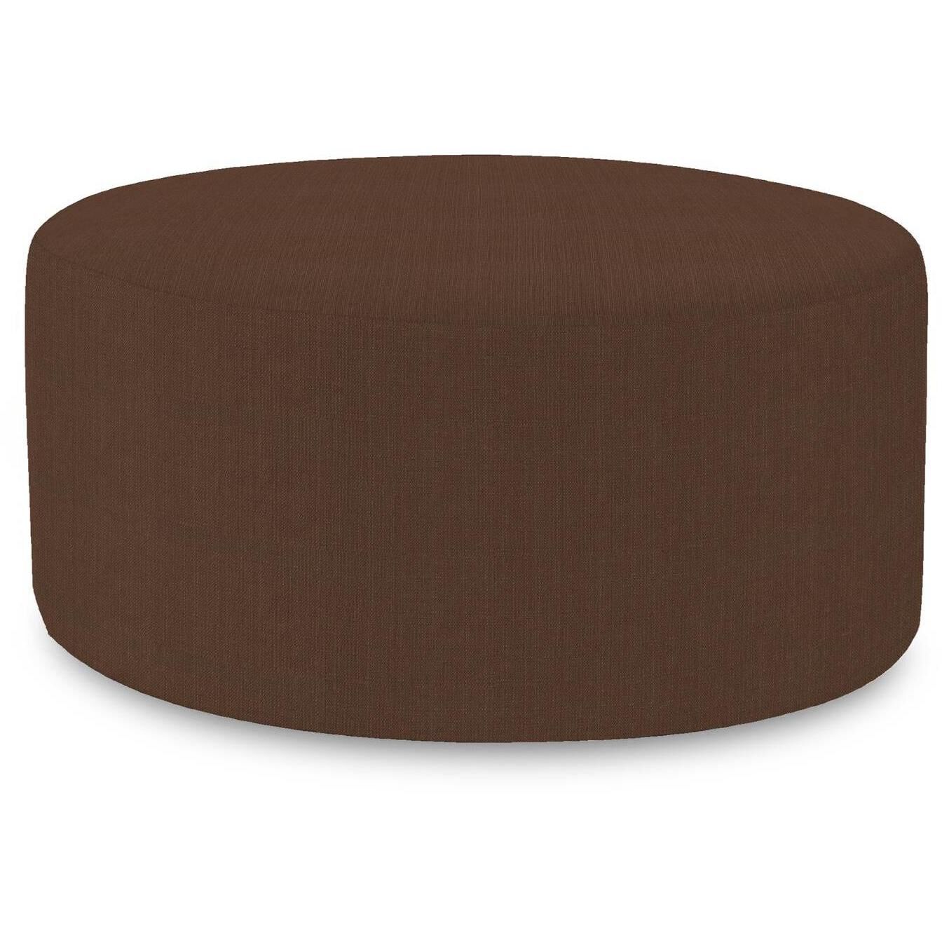 Sterling 18 inch Rich Chocolate Brown Ottoman