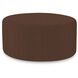 Sterling 18 inch Rich Chocolate Brown Ottoman