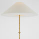 Kelly Wearstler Zealous 61.5 inch 15.00 watt Museum Gild Floor Lamp Portable Light