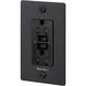 1G Duplex 125 Black Outlet, GFCI