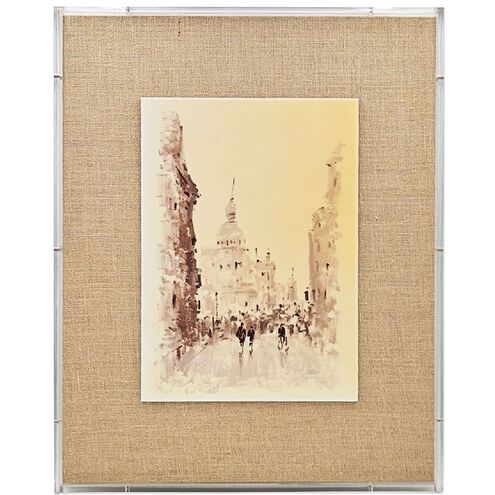 European Cities 30 X 24 inch Watercolor Prints