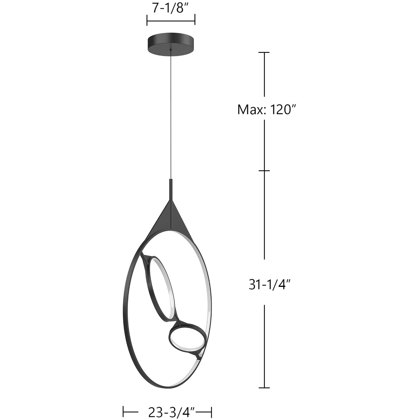 Serif Pendant Ceiling Light