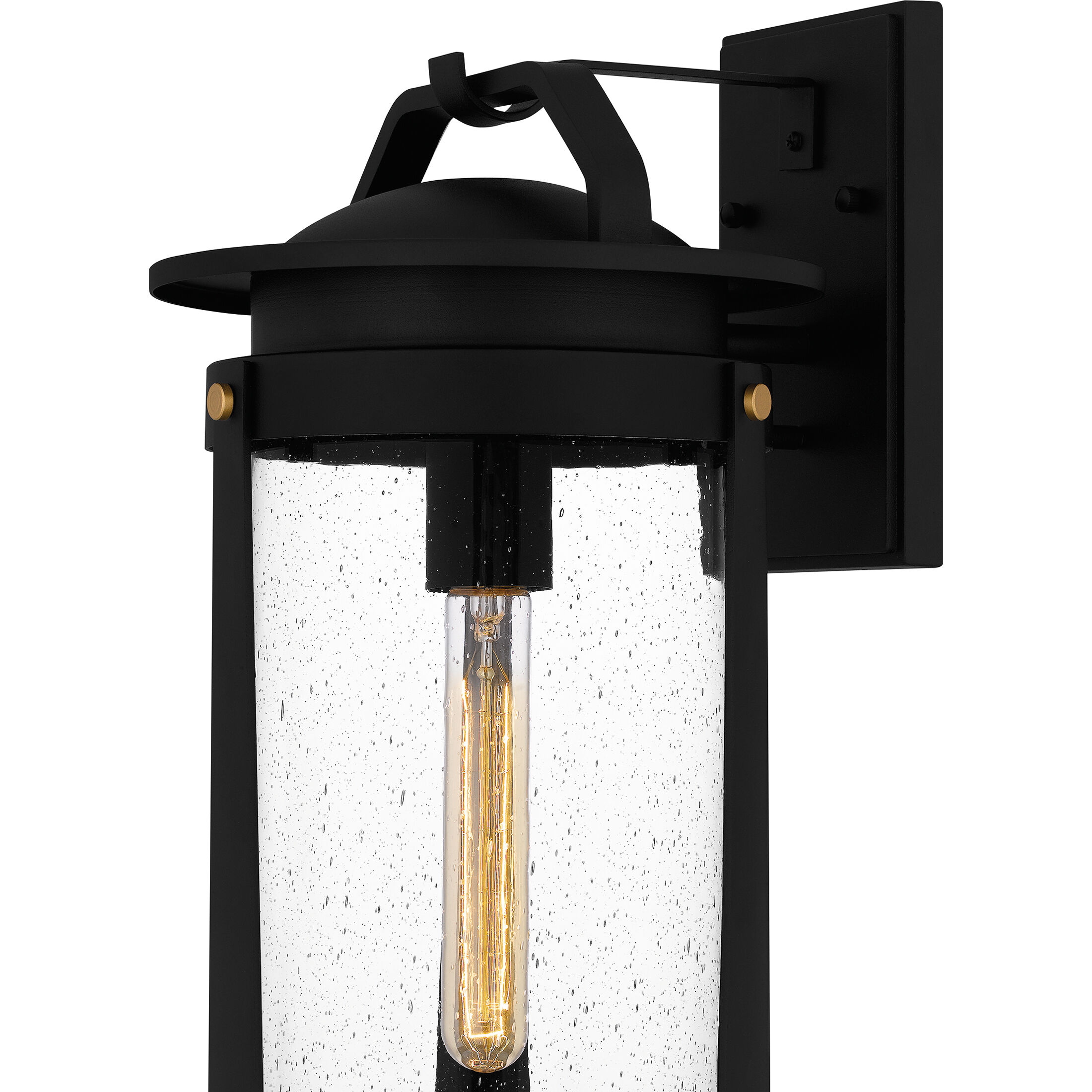 Clifton 1 Light 18 inch Earth Black Outdoor Wall Lantern