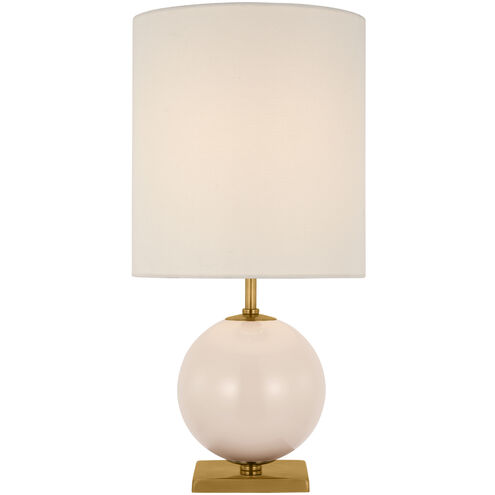 kate spade new york Elsie 20.5 inch 15 watt Blush Table Lamp Portable Light, Small