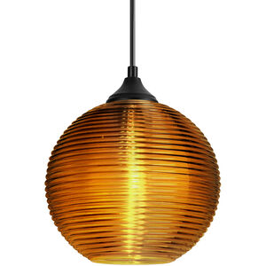 Kristall 8 1 Light Black Outdoor Pendant