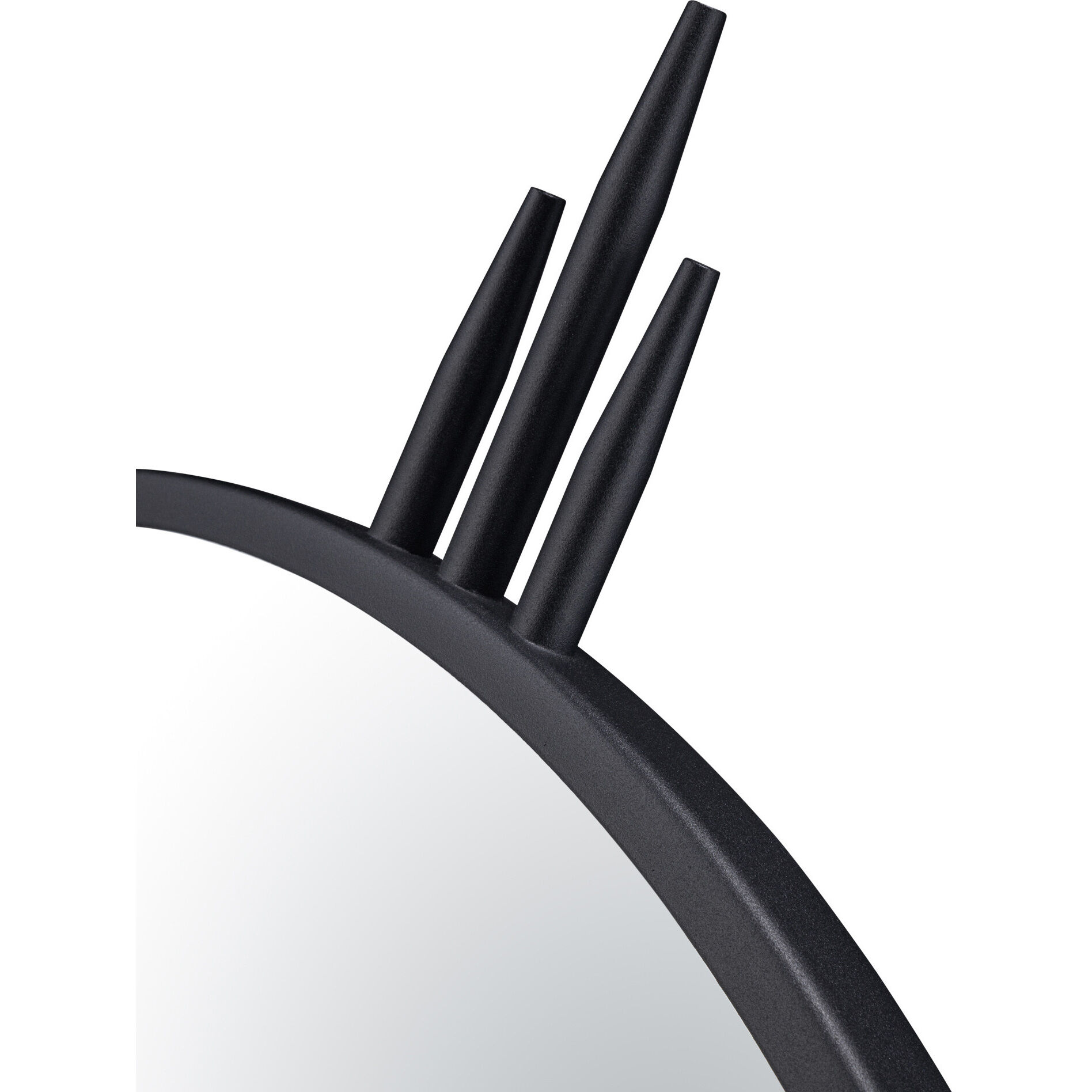 Propaganda 41 X 30 inch Black Wall Mirror