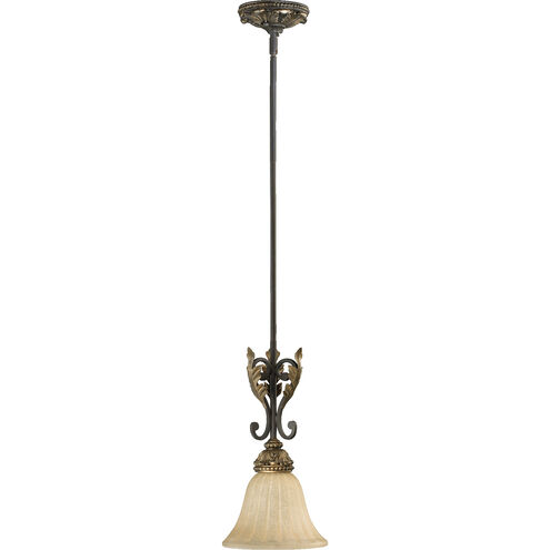 Rio Salado 1 Light 8 inch Toasted Sienna With Mystic Silver Mini Pendant Ceiling Light