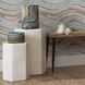 Porto 21 X 15 inch White Ceramic Side Table