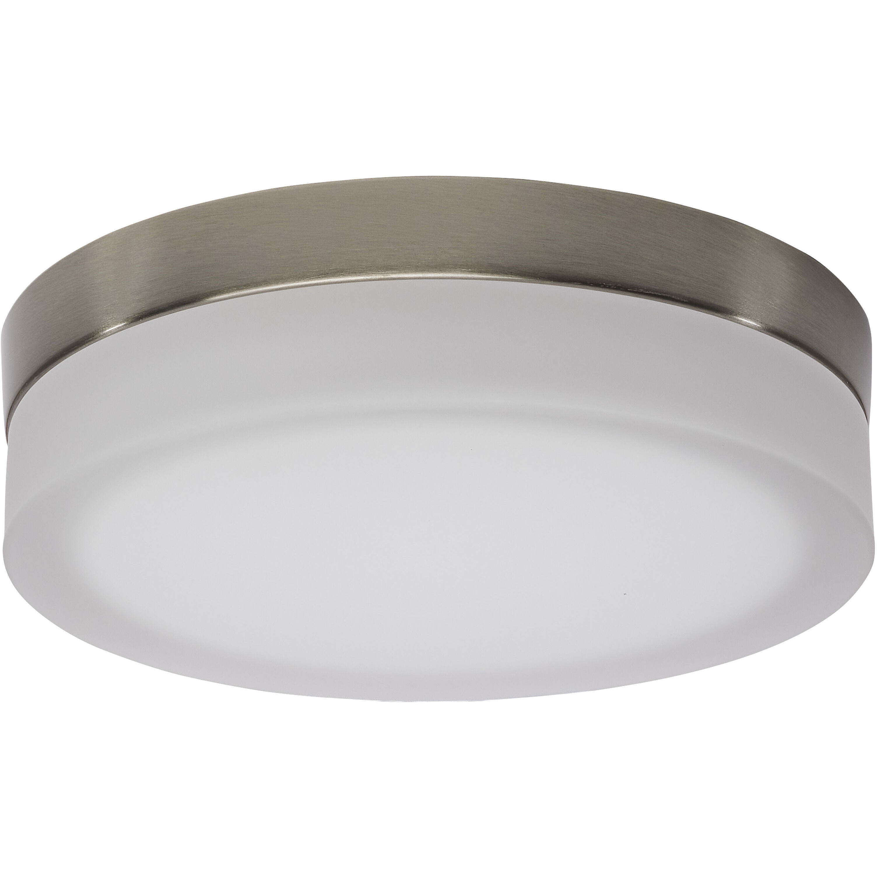Pi LED 9 inch Brushed Nickel LED Flush Mount Ceiling Light