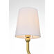 Colson 2 Light 16 inch Brass Bath Sconce Wall Light