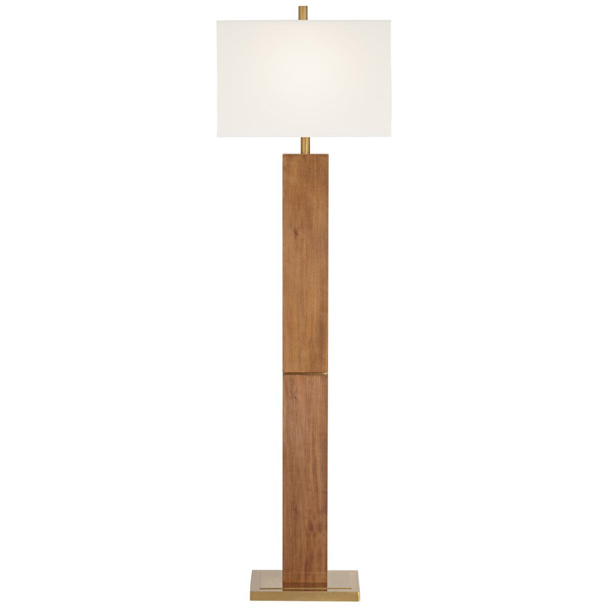 Walnut floor lamp top