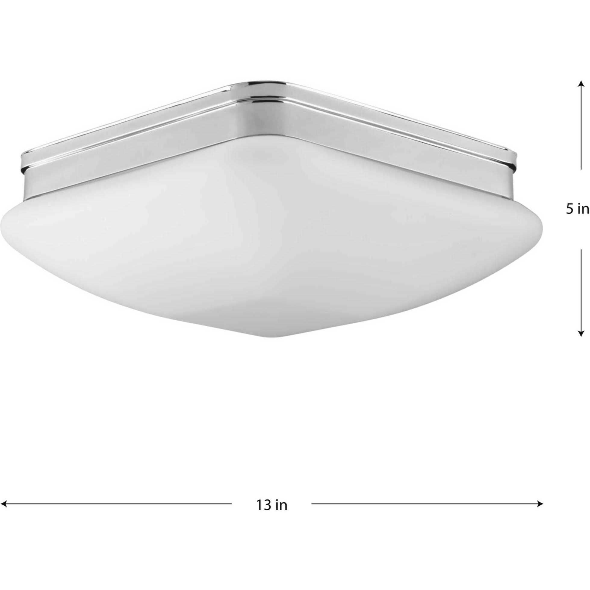 Appeal 3 Light 13 inch Polished Chrome Flush Mount Ceiling Light