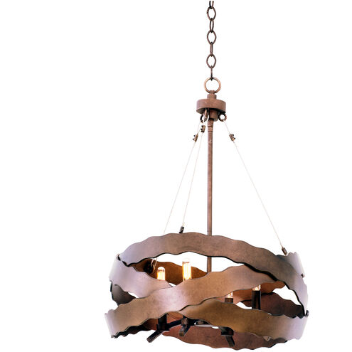 Fulton 4 Light 20 inch Brownstone Mini Pendant Ceiling Light